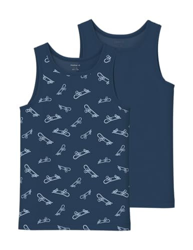 NAME IT Jungen Titan Nkmtank Top 2P Skater Noos, Numeric_122 von NAME IT
