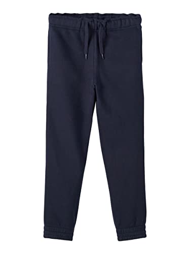 NAME IT Kindern NKMLENO SWEAT PANT BRU NOOS Hose, Dark Sapphire, 110 von NAME IT