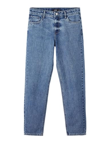 NAME IT Jungen Nlmnizza Dnm Reg Pant Noos Jeans, Medium Blue Denim, 170 EU von NAME IT