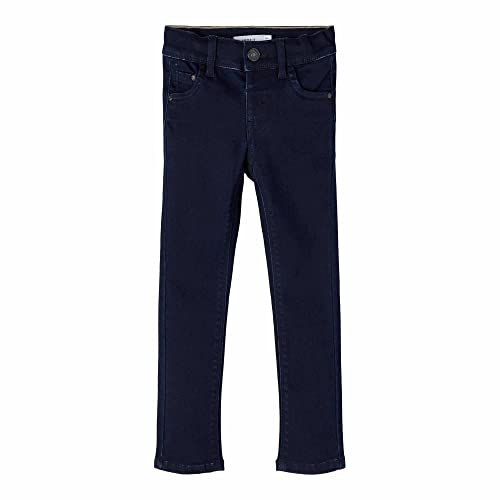 NAME IT MINI Mädchen NMFPOLLY DNMTINDYSS Pant Camp Jeans, Dark Blue Denim, 92 NAME IT MINI Mädchen NMFPOLLY DNMTINDYSS Pant Camp Jeans, Dark Blue Denim, 92 von NAME IT