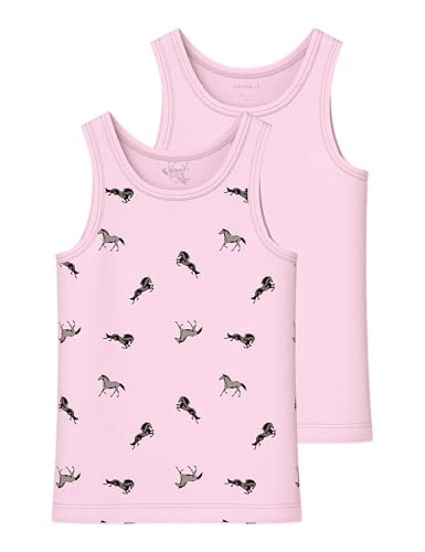 NAME IT Mädchen Ballerina Nmftank Top 2P Horse Noos, Numeric_122 von NAME IT