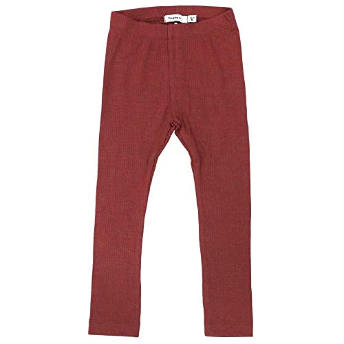 NAME IT Mädchen Basic Leggings aus Bio-Baumwolle Withered Rose 86 von NAME IT