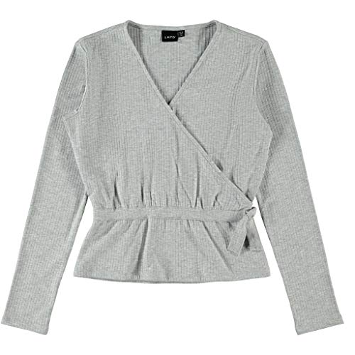 NAME IT Mädchen Cardigan langärmeliger hellgrau 146-152 von NAME IT