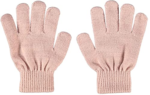 NAME IT Mädchen Glitzer Strick Handschuhe nkfMAGIC (5-7 Jahre, Pale Mauve) von NAME IT