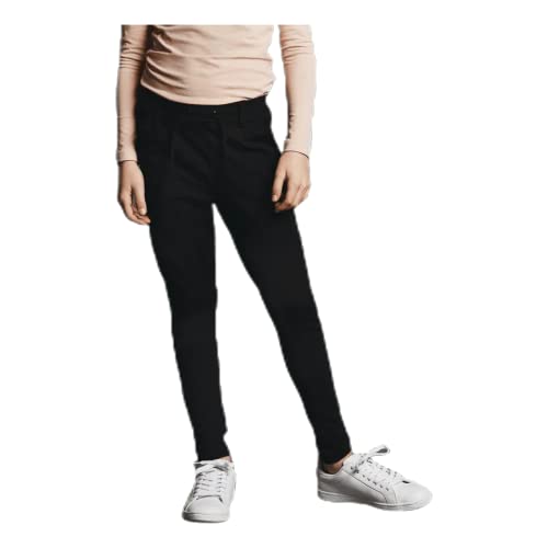 NAME IT Mädchen Nitida Pant Nmt Noos Hose, Black, 110 EU von NAME IT