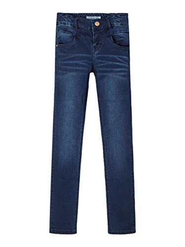 NAME IT Girl Jeans Skinny Fit 158Dark Blue Denim von NAME IT