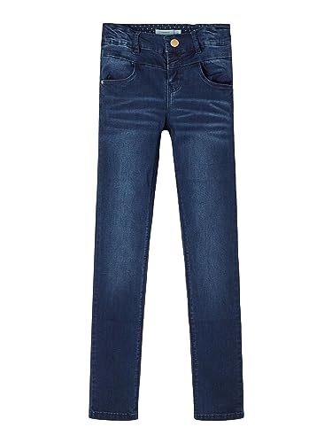 NAME IT Girl Jeans Skinny Fit 158Dark Blue Denim von NAME IT