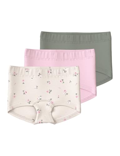 NAME IT Mädchen Jet Stream Nmftights 3P Flower Noos, Numeric_122 von NAME IT