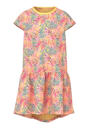 NAME IT Mädchen Kleid Sommer Jerseykleid nkfVIGGA (152/Yarrow/Leaf) von NAME IT