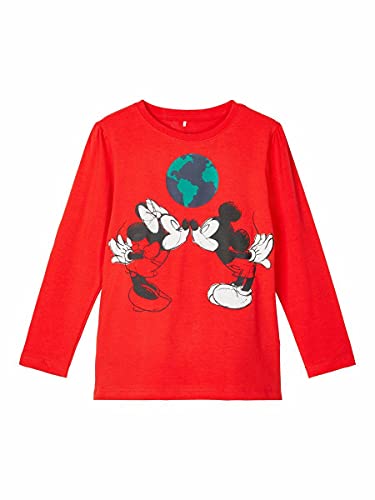 NAME IT Mädchen Langarm T-Shirt mit Disney Print 92 von NAME IT