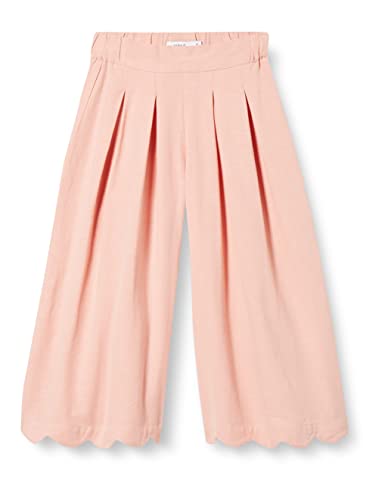 NAME IT Mädchen NKFHAFONA Wide 7/8 Pant Hose, Rose TAN, 134 von NAME IT