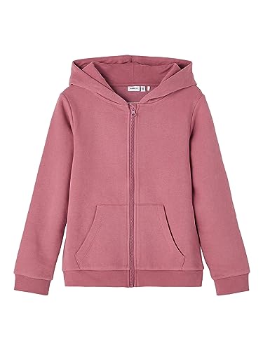 NAME IT Mädchen NKFLENA LS Sweat Card WH BRU NOOS 13194878, Deco Rose, 98 von NAME IT