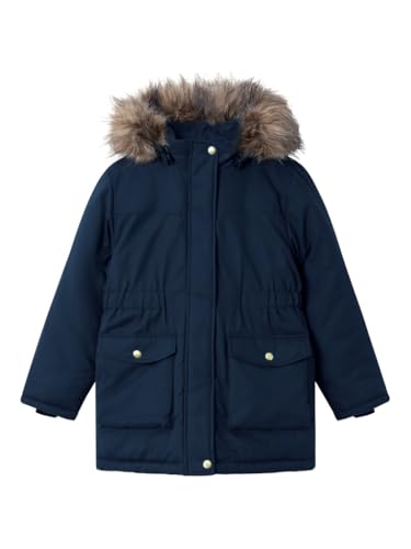 NAME IT Mädchen NKFMASTER Jacket PB Parka, Blau, 152 von NAME IT