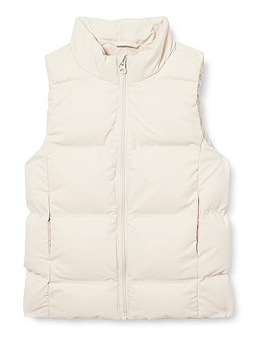 NAME IT Mädchen NKFMELLOW Long Puffer Vest TB Pufferweste, Moonbeam, 116 von NAME IT