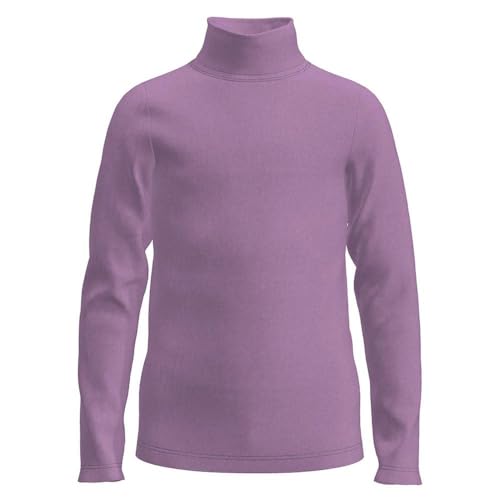 NAME IT Mädchen NKFNAKAL LS Rollneck TOP NOOS Langarmshirt, Violet Tulle, 122/128 von NAME IT