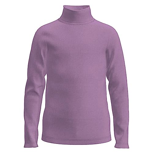 NAME IT Mädchen NKFNAKAL LS Rollneck TOP NOOS Langarmshirt, Violet Tulle, 146/152 von NAME IT