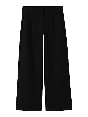 NAME IT Mädchen NKFNIMMA Straight Pant NOOS Hose, Black, 128 NAME IT Mädchen NKFNIMMA Straight Pant NOOS Hose, Black, 128 von NAME IT