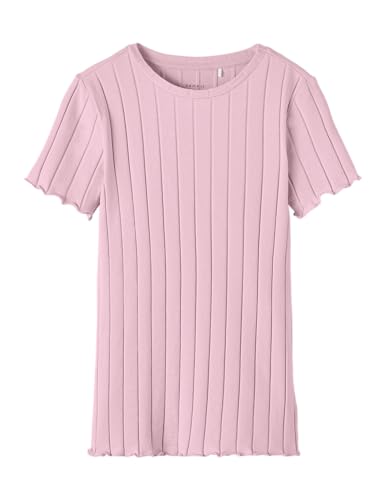 NAME IT Mädchen NKFNORALINA SS TOP NOOS T-Shirt, Parfait Pink, 158/164 cm von NAME IT