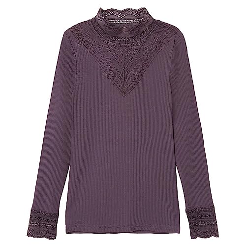 NAME IT Mädchen NKFNURI LS XSL TOP NOOS Langarmshirt, Arctic Dusk, 122/128 von NAME IT