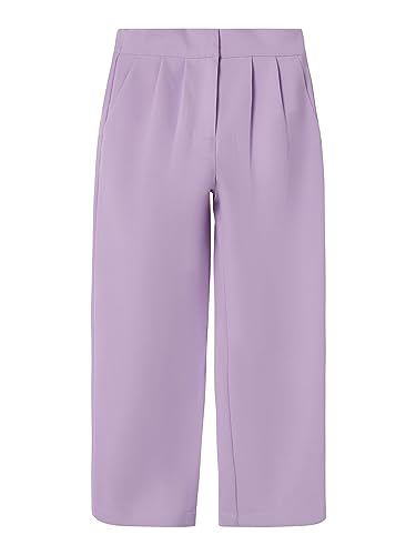 NAME IT Mädchen NKFSUSIE Wide Pant NOOS Hose, Violet Tulle, 158 von NAME IT