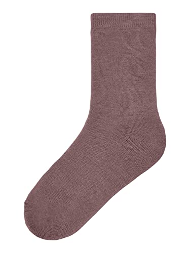 NAME IT Mädchen NKFWAKSI Wool Terry XXIII Socken, Antler, 37W / 39L von NAME IT