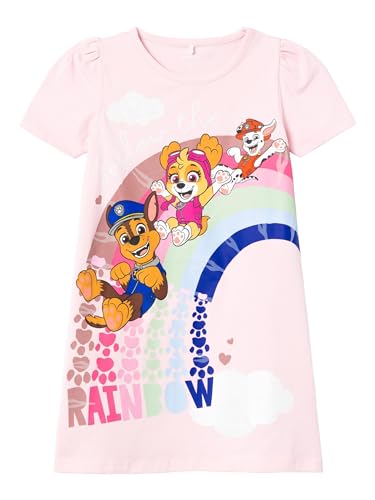 NAME IT Mädchen NMFASSA PAWPATROL SS Nightgown CPLG Nachthemd, Rosa, 92 von NAME IT