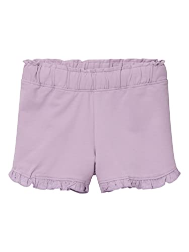 NAME IT Mädchen NMFHANNA Light Sweat UNB Shorts, Rose Tan, 92 von NAME IT