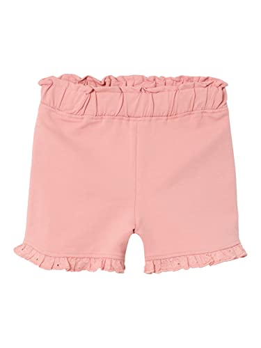 NAME IT Mädchen NMFHANNA Light Sweat UNB Shorts,Rose Tan,110 von NAME IT