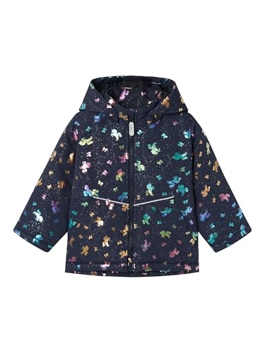 NAME IT Mädchen NMFMAXI Jacket FOIL NOOS Kurzjacke, Blau, 98 von NAME IT