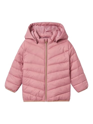 NAME IT Mädchen NMFMONEY Jacket PB Steppjacke, Rosa, 98 von NAME IT