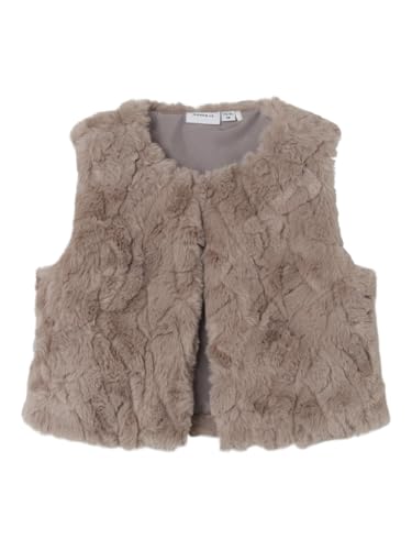 NAME IT Mädchen NMFNUSSI Vest Weste, Leafless Tree, 104 EU von NAME IT