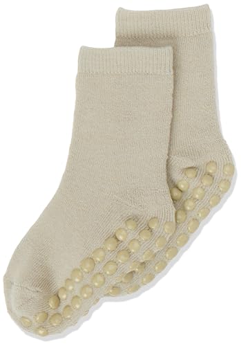 NAME IT Mädchen NMFWAKSI Wool TER W/Non Skid XXIII Socken, Peppercorn, 19W / 21L von NAME IT