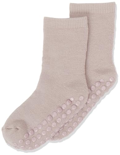 NAME IT Mädchen NMFWAKSI Wool TER W/Non Skid XXIII Socken, Sphinx, 25W / 27L von NAME IT