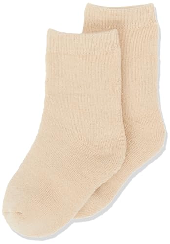 NAME IT Mädchen NMFWAKSI Wool Terry XXIII Socken, Warm Sand, 28W / 30L von NAME IT