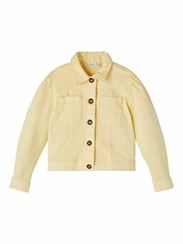 NAME IT Mädchen Nkfatae Twi Ed Jacket, Double Cream, 146 EU von NAME IT