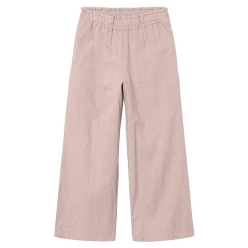 NAME IT Mädchen Nkffalinnen Wide Pant Noos, Sepia Rose, 152 von NAME IT