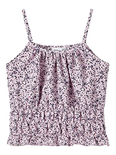 NAME IT Mädchen Nkfhalba Short Singlet Top, Bright White, 158-164 EU von NAME IT