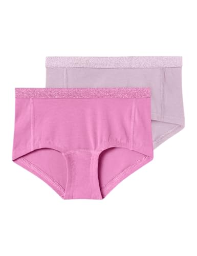 NAME IT Mädchen Nkfhipster 2P Noos, Strawberry Moon, Numeric_158 (2er Pack) von NAME IT