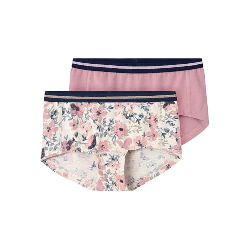 NAME IT Mädchen Nkfhipster 2p Nostalgia Flower Noos, Nostalgia Rose, 134-140 von NAME IT