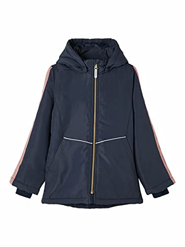 NAME IT Mädchen Nkfmaxi Jacket Band1 Noos, Dark Sapphire, 128 von NAME IT