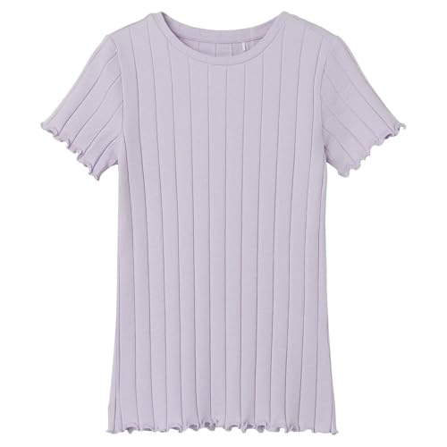 NAME IT Mädchen Nkfnoralina Ss Top Noos, Orchid Petal, 116 von NAME IT