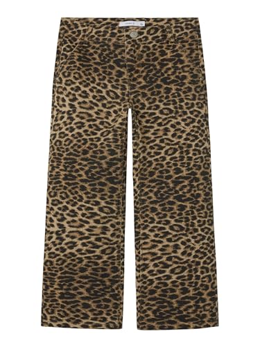 NAME IT Mädchen Nkfrose Wide TWI Pants 4444-Td Noos, Silver Mink, 128 NAME IT Mädchen Nkfrose Wide TWI Pants 4444-Td Noos, Silver Mink, 128 von NAME IT