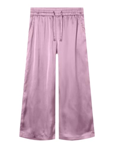 NAME IT Mädchen Nkfruth Py Wide Pant Box Stoffhose, Corsage/Detail:solid, 140 EU von NAME IT
