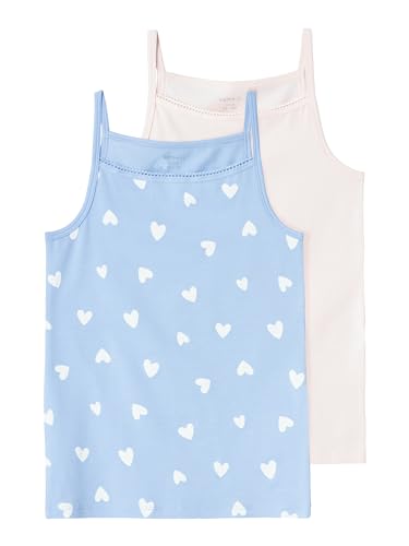 Name It Serenity Heart Sleeveless Base Layer 2 Units 9-10 Years von NAME IT