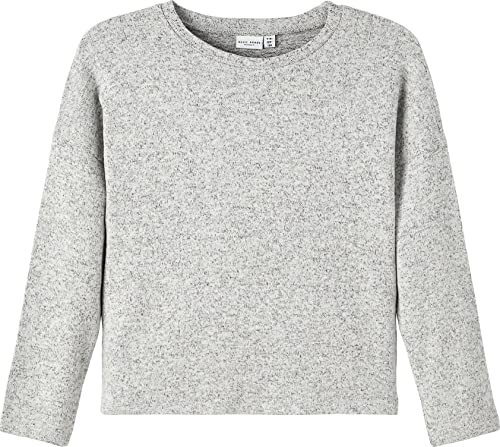 Name It Mädchen Strickpullover Grey Melange-134-140 von NAME IT