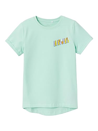 NAME IT Mädchen Nkfvix Ss Top J1, Salt Air, 128 von NAME IT