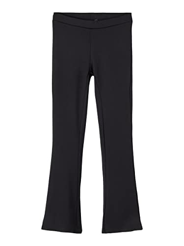 NAME IT Mädchen Nlfdonna Bootcut Pant Noos Hose, Schwarz, 176 EU von NAME IT