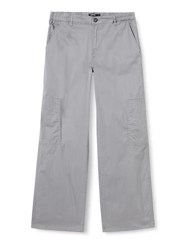 NAME IT Mädchen Nlfflip Twi Lw Wide Cargo Pant Noos, Vetiver, 152 von NAME IT