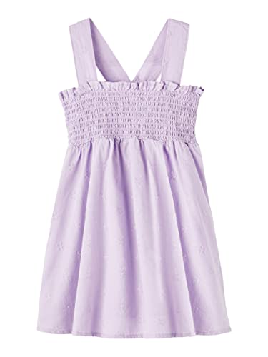 NAME IT Mädchen Nmfjamille Strap Dress Kleid, Orchid Bloom, 92 von NAME IT