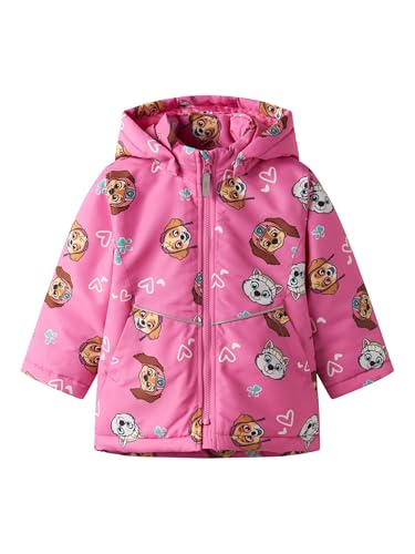 NAME IT Mädchen Nmfmaxi Pawpatrol Jacket Noos Cplg, Pink Cosmos, Numeric_92 von NAME IT